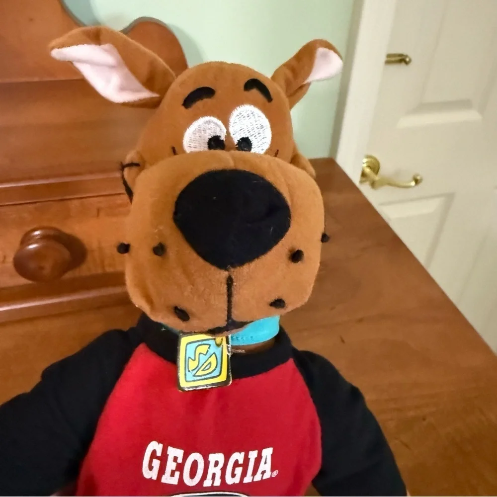 Scooby Doo Georgia Bulldogs Dog Plush‎ Toy - 17 inches